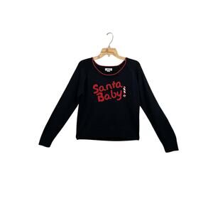 Route 66 Santa Baby Christmas Sweater Womens Size L